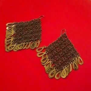 Antique Gold Earrings